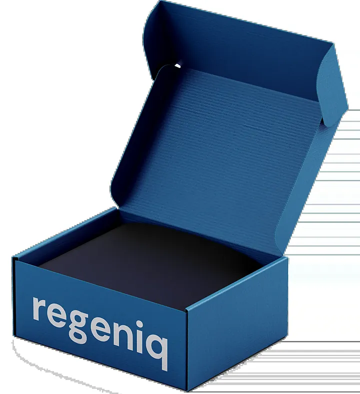 Regeniq treatment packaging